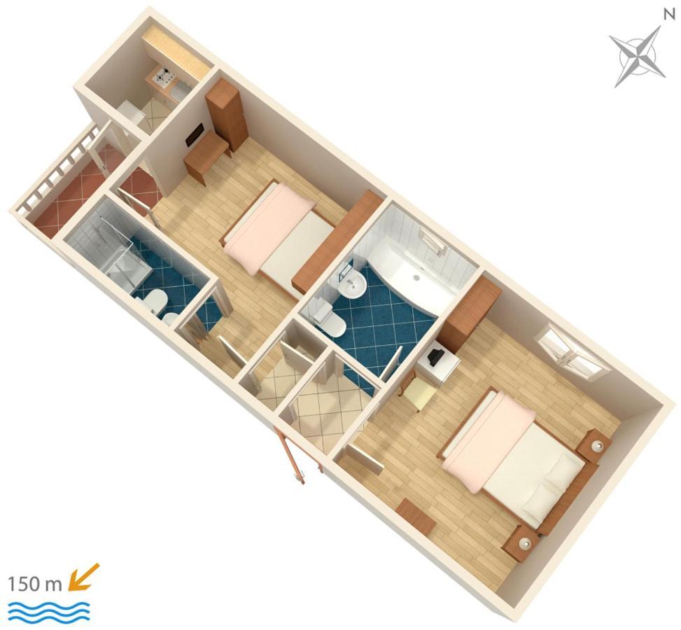 Apartment Duce 5973B Omiš Eksteriør bilde
